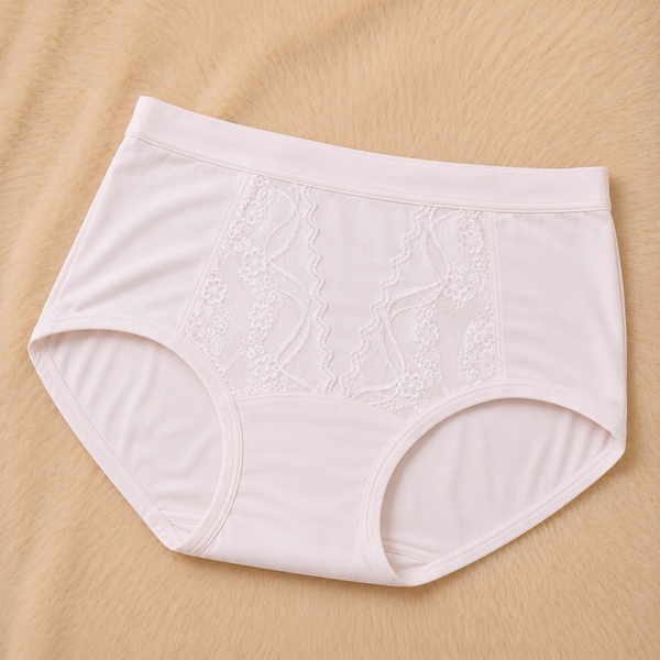Floral Detailing light pink  Panty – Soft & Breathable Everyday Underwear