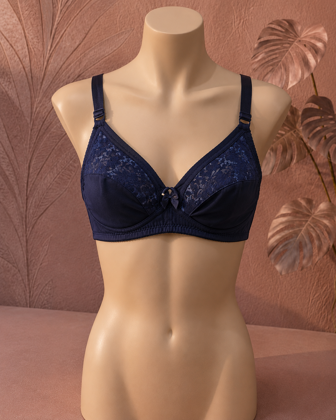 Women's Everyday Comfort Lace Bra blue